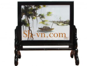 乡村风景画手工刺绣＝鄉間情懷　2207＝SHVN 2207 - 30cm x 40cm